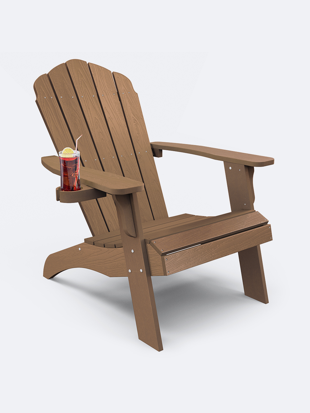 YEFU Oversized Adirondack ChairTeak Yefulife