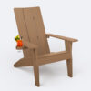 main picture of teak modern unfoldable adirondack chairs